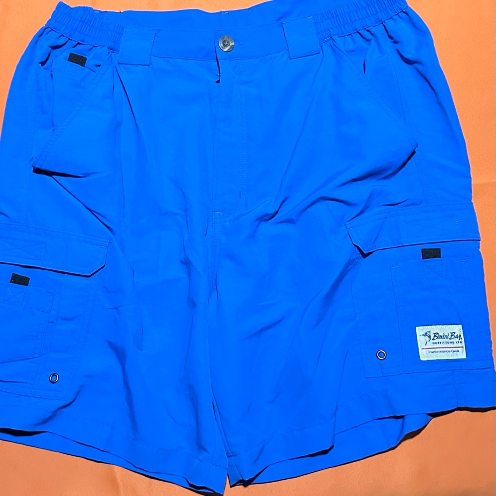 Bimini Bay Outfitters Blue Performance Shorts